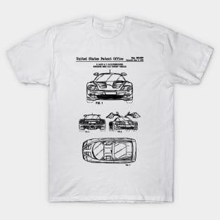 Mercedes Benz C112 Patent Black T-Shirt